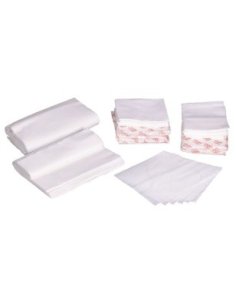 Toalla Spun-Laced 50gr. 30x30cm para desmaquillar. Bolsa...