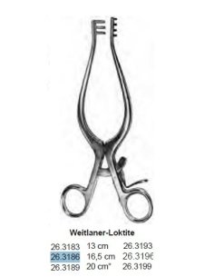 Separador WEITLANER-Loktite 13 cm., Romo.
