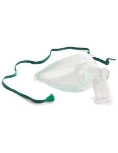 Mascarilla de traqueostomía transparente, libre de PVC.,...
