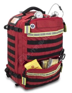 Mochila sanitaria de rescate PARAMED'S, Roja. 2