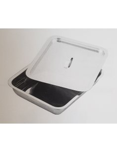 Bandeja Instrumental 300x 175x40 mm., Acero Inoxidable,...