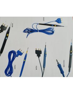 Mango reusable y cable para electrobisturi Tipo...