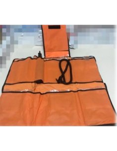Set 6 Férulas Hinchables transparente con bomba 2
