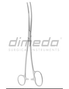 Pinza Para POLIPOS Uterinos BOZEMAN DOUGLAS curva 26 cm....