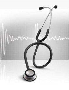 Fonendo LITTMANN Classic III negro. Ref.: 5620