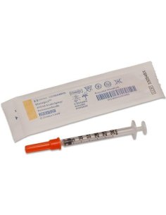 Jeringa Insulina Monoject 0,5ml/ 28G X 1/2 (0,36mmx13mm)