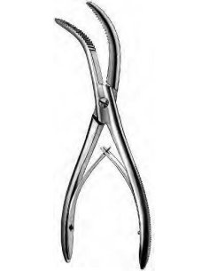 Pinzas para yeso Mod. Wolff 24 cm. Acero inox.1 unidad