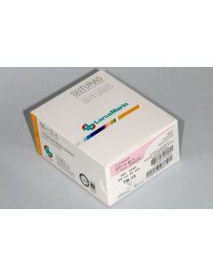Seda Trenzada Negra TB-15 Calibre 0, Aguja 3/8 Cir....