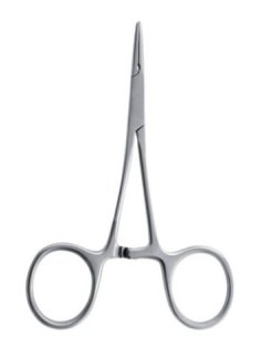 Pinza MOSQUITO Micro Recto Hartmann Con Diente 10 cm.