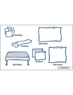 Set Quirúrgico Universal, Foliodrape, Caja 8 unidades.