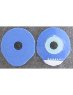 Electrodo ARBO Radiotransparente H34SG, 50 mm. x 45 mm.,... 2