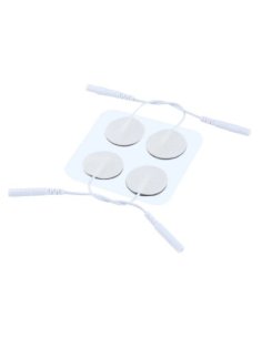 Pack 4 Electrodos Estimulador/Tens Circular 25 mm.