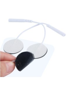 Pack 4 Electrodos Estimulador/Tens Circular 25 mm. 2