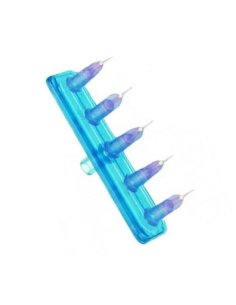 Jeringa multiinyectora lineal con 5 agujas para...