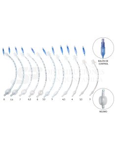 Tubo Endotraqueal con balón ROMED 8,5 bax.