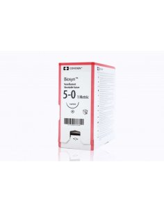 BIOSYN 5/0 Sutura Sintética, Aguja 13 mm., Punta...