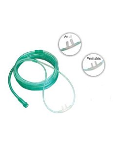 Cánula Nasal (Gafa nasal O2) ADULTO, Caja 50 unidades.