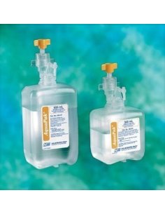 Botella agua estéril 340 mL con adaptador Humidificador...