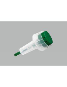 Lanceta Safety, Normal, Ø aguja: 21 G, verde. Caja 200 unds