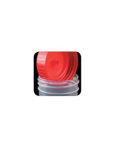 Contenedor de Orina 60 cc., tapón rojo, 1 unidad 2