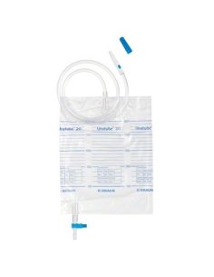 UROTUBE 20 Bolsa colectora de orina estéril de 2.000 ml...