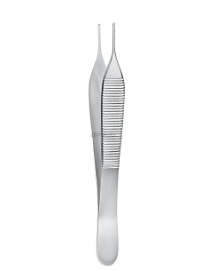 Pinza Disección ADSON Micro Con Diente 1x2 12 cm., Dimeda