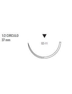 Novafil™ Punta triangular, corte invertido, Calibre 0,... 2