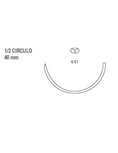 POLYSORB Multifacetada, Cal. 1, Violeta, 1/2 circulo,... 2