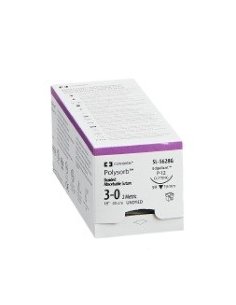 POLYSORB Multifacetada, Cal. 1, Violeta, 1/2 circulo,...
