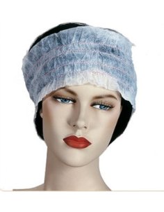 Cinta Pelo Elástica Blca. R/azul pp 30gr, Bolsa de 100...