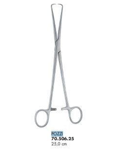Pinza cuello de útero POZZI 25 cm. Dimeda.