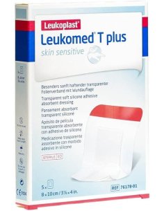 Leukomed T Skin Sensitive transparente, 8 cm.x 10 cm,...