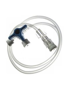 Llave de 3 vías Con Alargadera 25 cm. Caja 25 unidades.