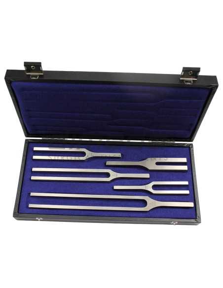 Juego Diapasones aluminio Hartmann Barthelmes Con Estuche 5 piezas. Dimeda