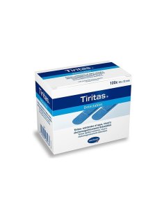 Tiritas Hartmann Detectables Blue 19x72mm., Caja 100...