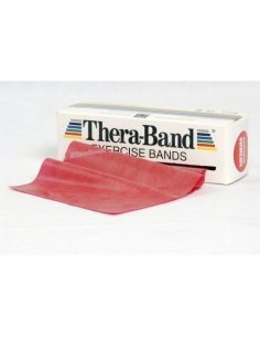 THERA-BAND ROJO Resistencia Media 5,5 mts.