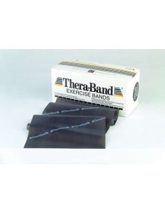 THERA-BAND NEGRO Resistencia Fuerte Especial 5,5 mts.
