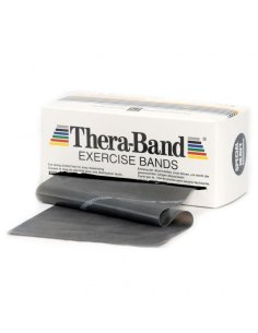 THERA-BAND PLATA Resistencia Atlética 5,5 mts.