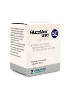 Glucomen AREO SENSOR, 50 Tiras Reactivas