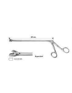 Pinza para Biopsia Eppendorf 20 cm., Dimeda