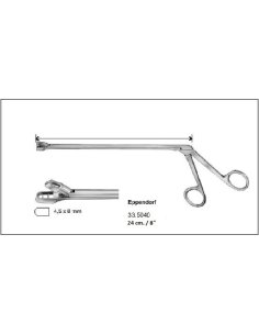 Pinza para Biopsia Eppendorf 24 cm.