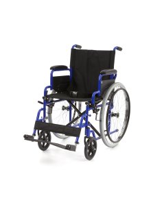 Silla de ruedas manual Romed "Dynamic", azul