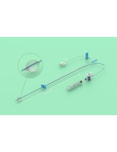 Catéter INJECTOR PLUS histerosalpingografia Radiopaco...