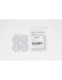 Pack 4 Electrodos Estimulador/Tens 50x50 mm., Bolsa 4...