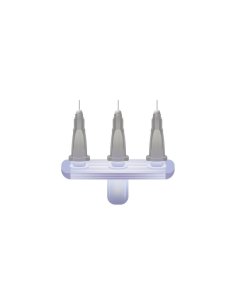 Jeringa multiinyectora lineal con 3 agujas para...