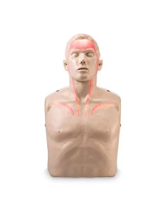 Maniquí de RCP básico Brayden con luces (rojas)