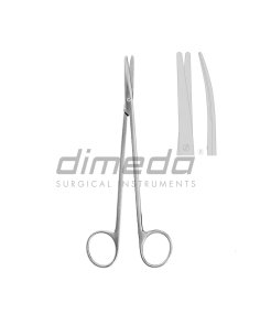 Tijera METZENBAUM 14,5 cm. Curva, Dimeda