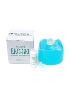 Gel Ultrasonidos Eko-gel 5 litros AZUL, pack de 2 unidades.