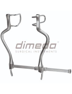 GOSSET separador abdominal 18,5cm, valvas laterales...