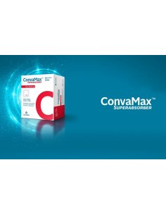 CONVAMAX Apósito superabsorbente 10x10cm., ADHESIVO, Caja...